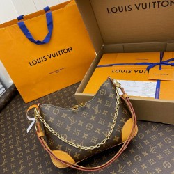 BOULOGNE Old Flower Croissant Bag M4583229*16*9.5cm