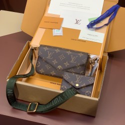 M80091 MULTI POCHETTE FLICIE 3-in-1 Main Bag：17x9.6x3.5cm。