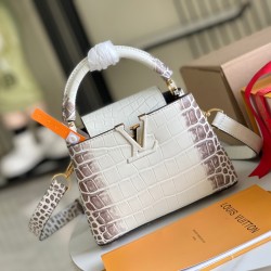 M22002 N98156Capucines BB Handbag21x14x8