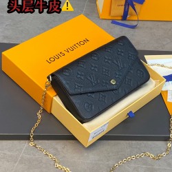 M64064 Black Pochette Flicie Chain Bag