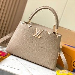  M23332Capucines Flower Crown HandbagSize：31.5 * 20 * 11Cm