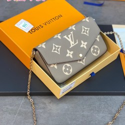 M69977 Gray Pochette Flicie Chain Bag