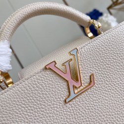  M48865M23082 Capucines BB LV Milky Way 27 x 18 x 9cm 