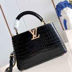  M48865Capucines Trumpet Handbagsize：27x18x9cm