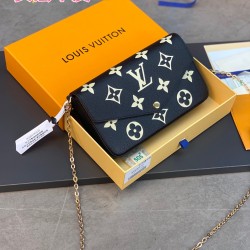 M69977 Black Pochette Flicie Chain Bag