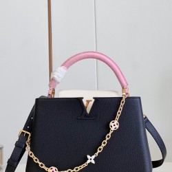M48865Capucines Medium Handbagsize：31.5x20x11cm