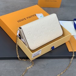 M64064 Pochette Flicie Chain Bag in Beige