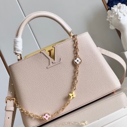  M48865Capucines Medium Handbagsize：31.5x20x11cm