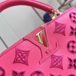 M22863Capucines MM Handbagssize：31.5x20x11cm