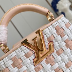  M48865LV Heavenly Capucines Mini Handbagize：27x18x9cm