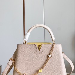  M48865Capucines Medium Handbagsize：31.5x20x11cm
