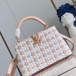  M48865 LV Heavenly Capucines MM Handbagsize：31.5x20x11cm