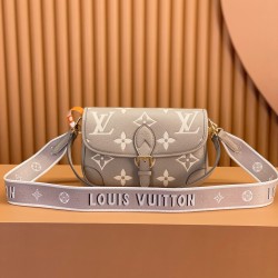 DIANE Handbag M46583 Gray：23x16x8.5CM