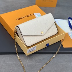 M64064 Pochette Flicie Chain Bag in Beige