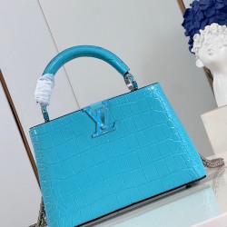  M48865Capucines Trumpet Handbagsize：27x18x9cm
