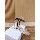 Rhinestone Bow Sandals