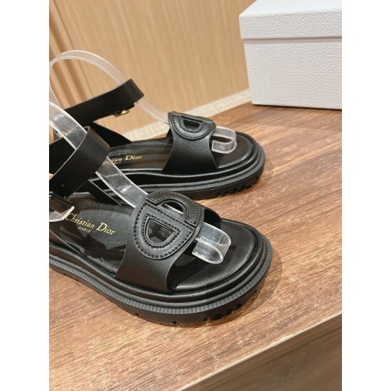 Pig nose. Sandals.