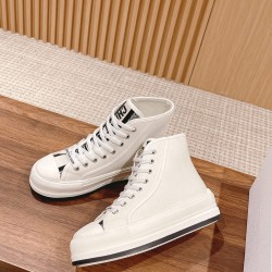 Embroidered Canvas Shoes