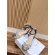 Rhinestone Bow Sandals