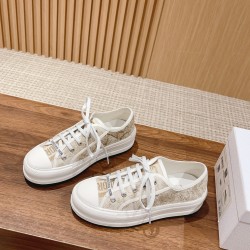 Embroidered Canvas Shoes