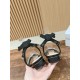 Rhinestone Bow Sandals