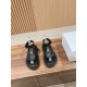 Pig nose. Sandals.
