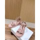 Pig nose. Sandals.