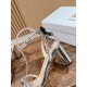 Rhinestone Bow Sandals