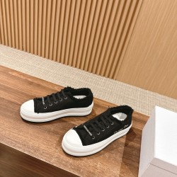 Embroidered Canvas Shoes