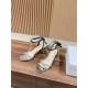 Rhinestone Bow Sandals