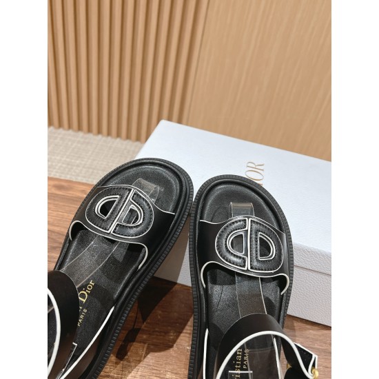 Pig nose. Sandals.