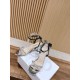 Rhinestone Bow Sandals