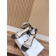 Rhinestone Bow Sandals