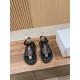 Pig nose. Sandals.