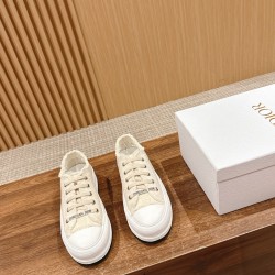 Embroidered Canvas Shoes