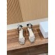 Rhinestone Bow Sandals