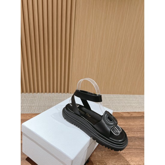 Pig nose. Sandals.