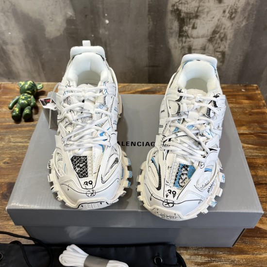 Retro Sport Basalt Shoes 3rd Generation Triple-S 3.0 Retro Sport Basalt Shoes 3rd Generation Triple-S 3.0