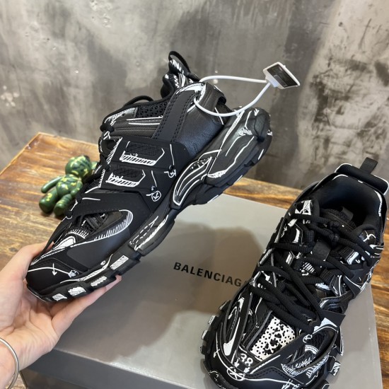 Retro Sport Basalt Shoes 3rd Generation Triple-S 3.0 Retro Sport Basalt Shoes 3rd Generation Triple-S 3.0