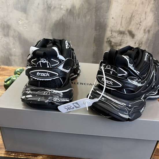 Retro Sport Basalt Shoes 3rd Generation Triple-S 3.0 Retro Sport Basalt Shoes 3rd Generation Triple-S 3.0