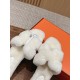 Plush slippers
