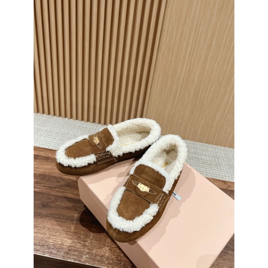 furry shoes