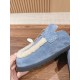 Plush slippers