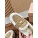 furry shoes