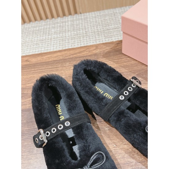 furry shoes