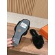 Plush slippers