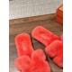 Plush slippers