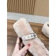 furry shoes
