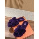 Plush slippers