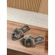 Plush slippers